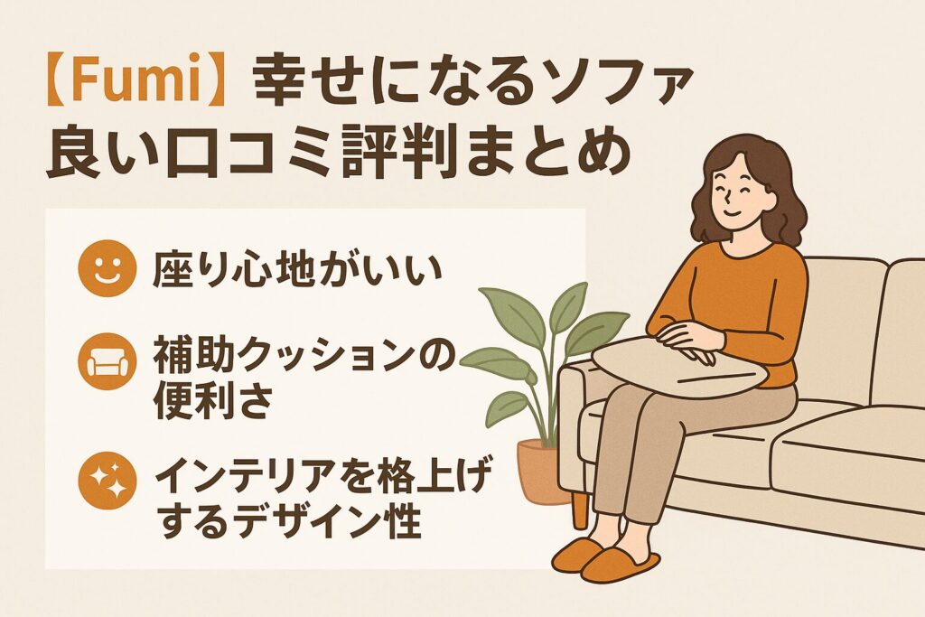 幸せになるソファの良い口コミ評判